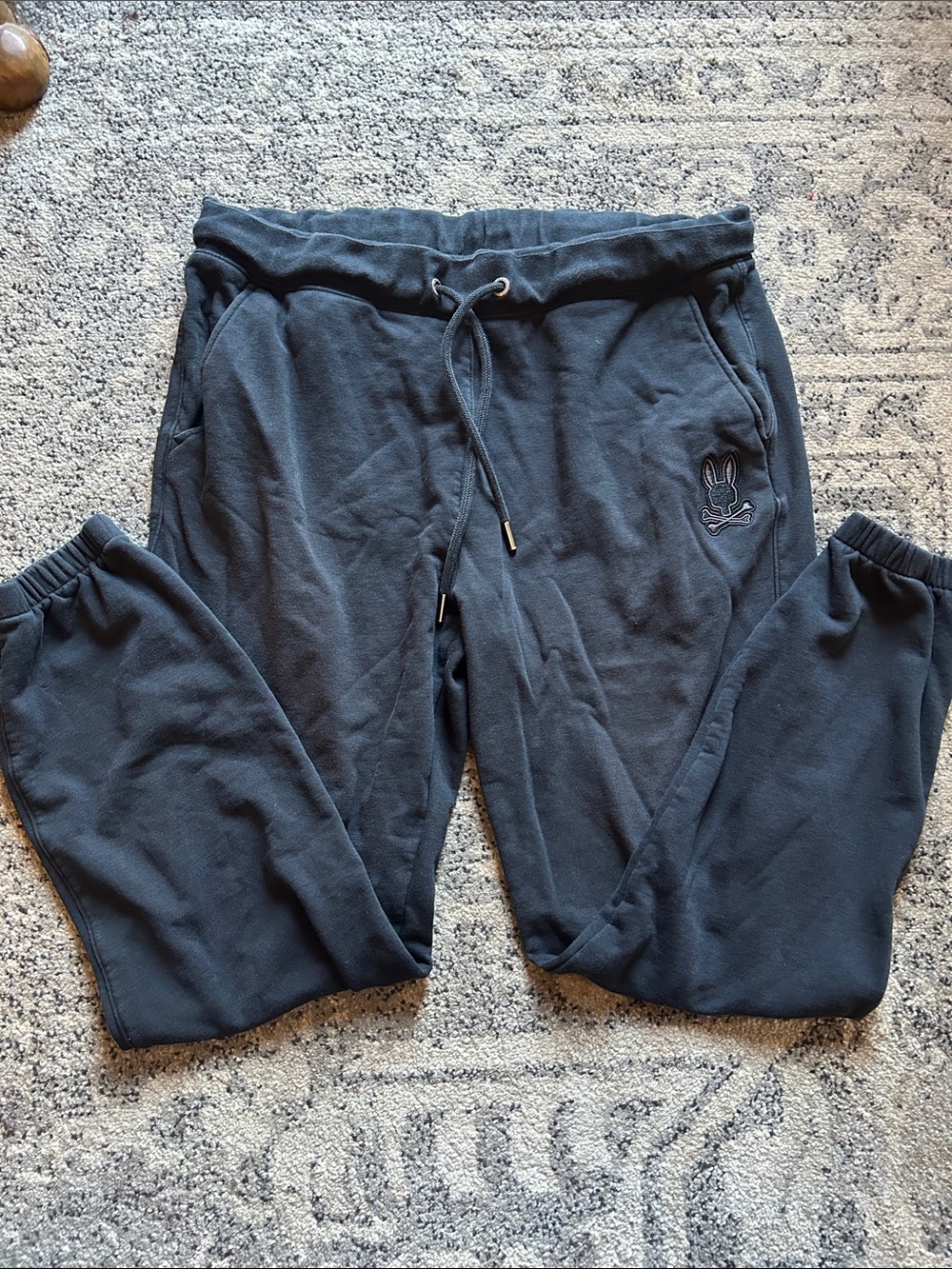 Psycho Bunny Black Eyed Sweatpants